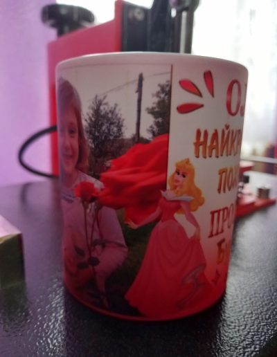 Кружечка подарунок похресниці