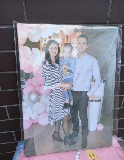 Сімейне фото на холсті