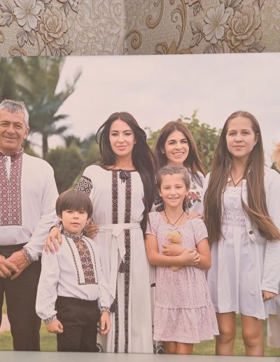 Сімейне фото на холсті