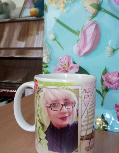 Кружка подарунок вчителю з фото